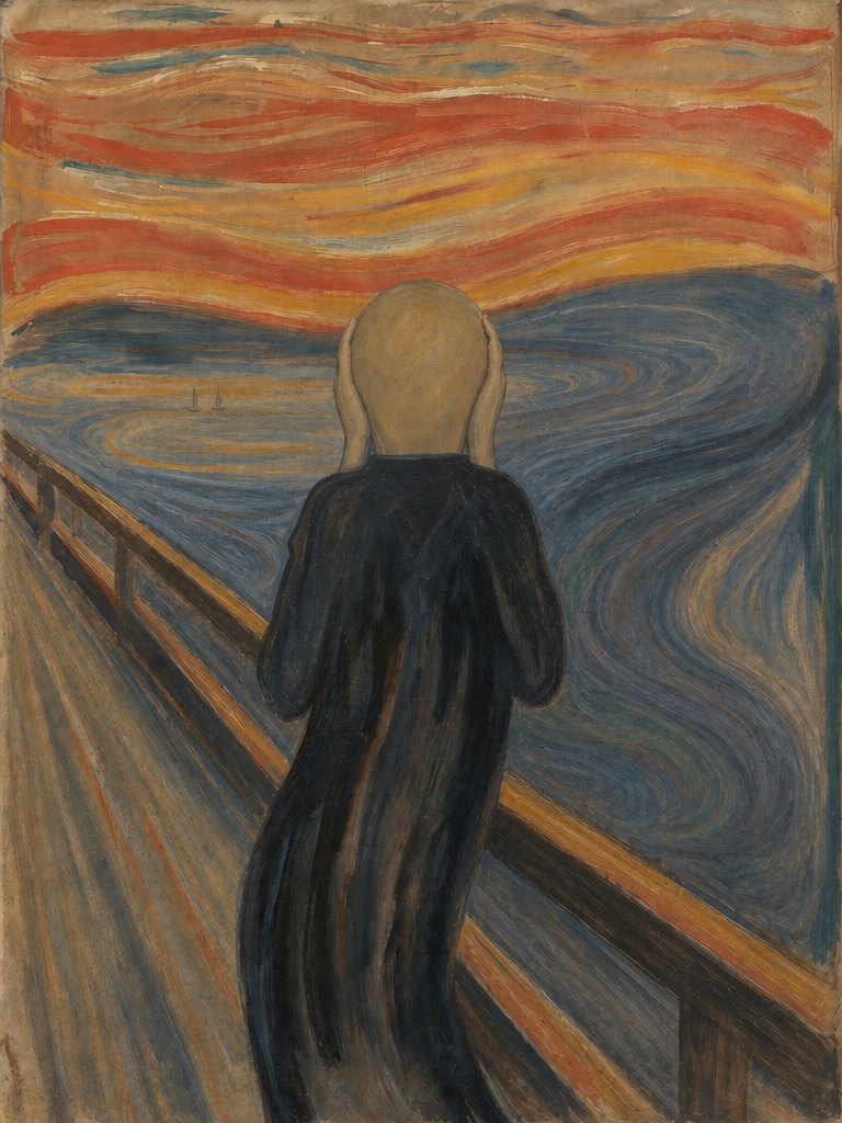 世界の名画の後頭部 3