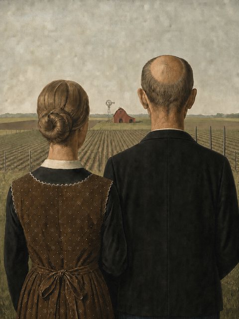 世界の名画の後頭部 5